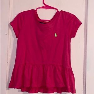 Polo pink shirt